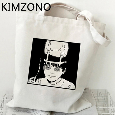 Junji Ito torba za kupnju torba od jute tote bolsas de tela platnena torba za kupnju namirnica uzica bolsas ecologicas grab