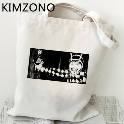 Junji Ito torba za kupnju torba od jute tote bolsas de tela platnena torba za kupnju namirnica uzica bolsas ecologicas grab