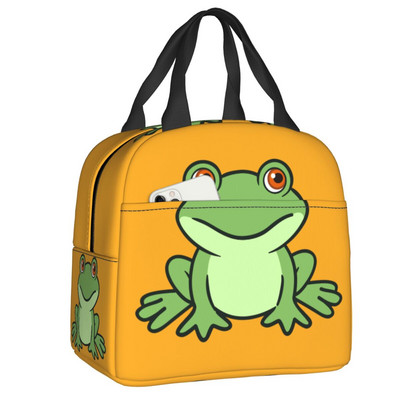 Individualizuotas mielas varlių priešpiečių krepšys su karštais šaltais užkandžiais, izoliuota pietų dėžutė moterims, vaikams, darbui, mokyklai, maistui iškylai.