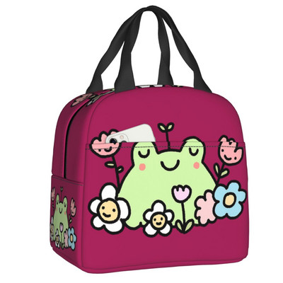 Individualizuotas mielas varlių priešpiečių krepšys su karštais šaltais užkandžiais, izoliuota pietų dėžutė moterims, vaikams, darbui, mokyklai, maistui iškylai.