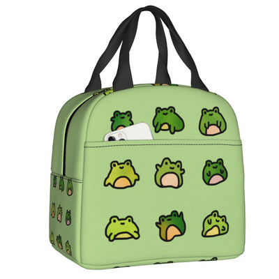 Individualizuotas mielas varlių priešpiečių krepšys su karštais šaltais užkandžiais, izoliuota pietų dėžutė moterims, vaikams, darbui, mokyklai, maistui iškylai.