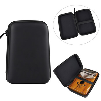 Mbira Shockproof EVA for CASE Finger Music Instrument Piano Storage Bag with Belt Zipper Bag for CASE Kalimba Organizer