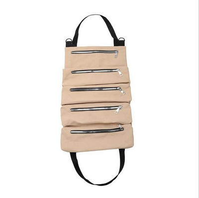 Susukamas įrankių krepšys Daugiafunkcis įrankių taisymo įrankiai Veržliaraktis Atsuktuvas Ritininis maišelis Pakabinamas įrankis Užtrauktukas laikymo krepšio dėklas Atsparus nusidėvėjimui