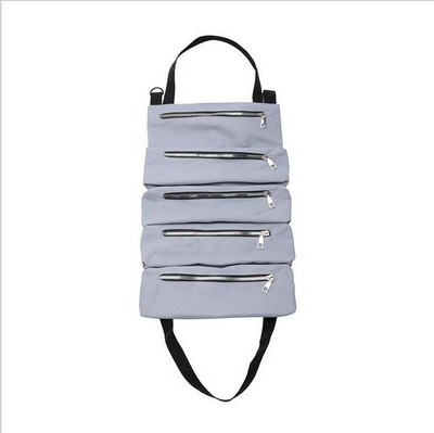 Susukamas įrankių krepšys Daugiafunkcis įrankių taisymo įrankiai Veržliaraktis Atsuktuvas Ritininis maišelis Pakabinamas įrankis Užtrauktukas laikymo krepšio dėklas Atsparus nusidėvėjimui