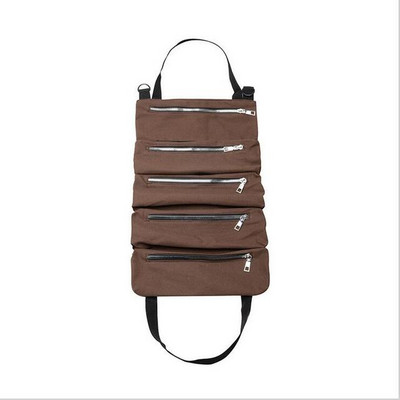 Susukamas įrankių krepšys Daugiafunkcis įrankių taisymo įrankiai Veržliaraktis Atsuktuvas Ritininis maišelis Pakabinamas įrankis Užtrauktukas laikymo krepšio dėklas Atsparus nusidėvėjimui