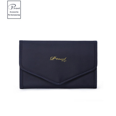 Sklopivi baršunasti rolni organizator nakita Sklopiva kutija za nakit za putovanje - Prstenje Ogrlice Torba za pohranu nakita