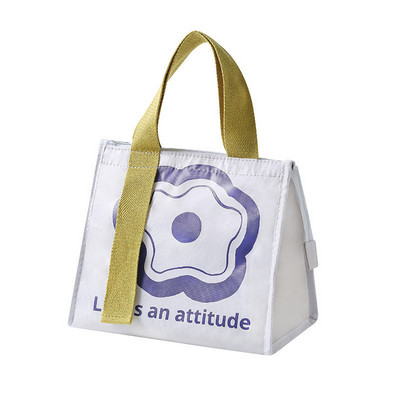 PURDORED 1 kom. Nova modna ženska torba za ručak Vodootporna termo kutija za hranu od Oxford tkanine Torbica za svježi bento Loncheras De Mujer