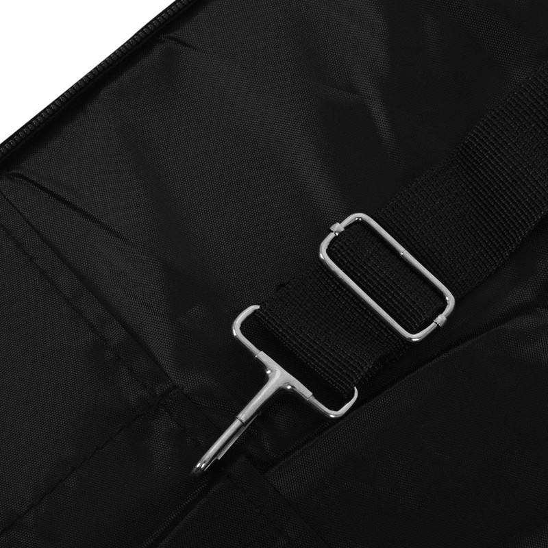 Torbica za torbicu za bubanj Držač palice za bubanj Torba za udaraljke s malletom za bubanj s vanjskim džepom i podnim kukama, crvena