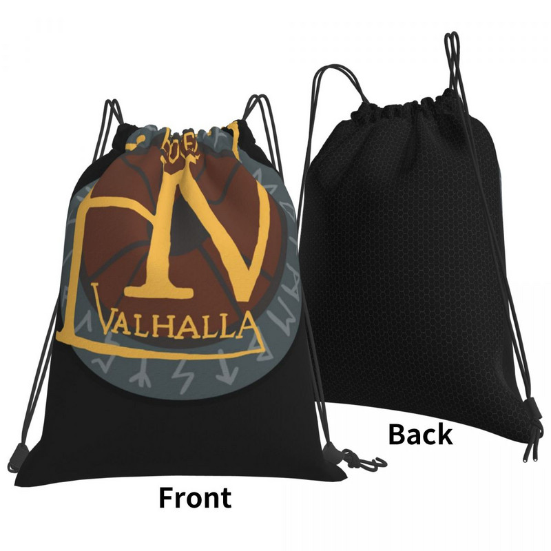 Magnus Chase logotipas raišteliai Krepšiai Kuprinės Batų Krepšys Individualizuotos Krepšiai Pasirinktinis maišelis Kuprinės laikymo krepšys