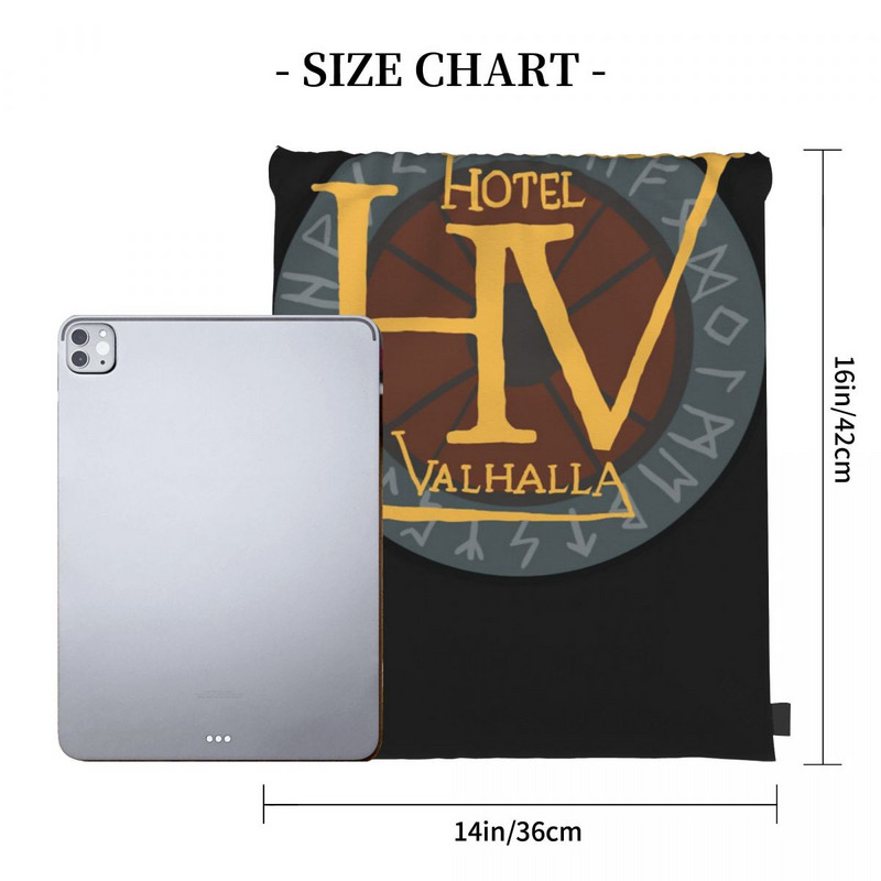 Magnus Chase logotipas raišteliai Krepšiai Kuprinės Batų Krepšys Individualizuotos Krepšiai Pasirinktinis maišelis Kuprinės laikymo krepšys