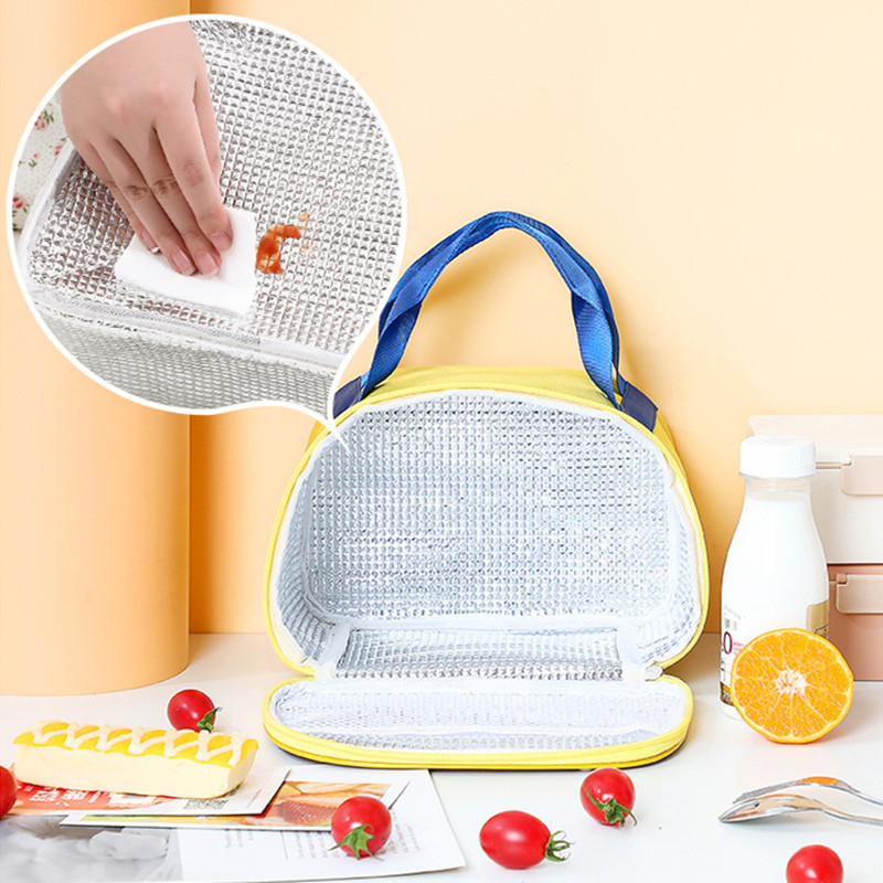 Dječji crtani automobil Izolirana torba za ručak Prijenosna piknik škola Bento hrana Termalne rashladne torbe Kontejner Ručne torbe za žene Djecu