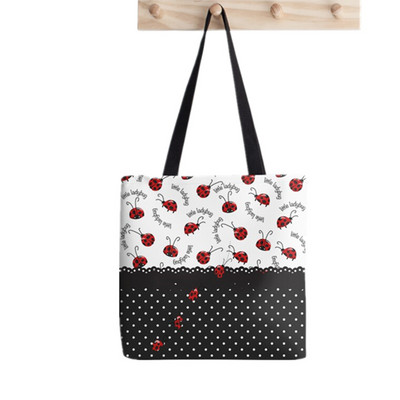 2021. gada pircēju bibliotēkas iepirkumu soma, apdrukāta soma, sieviešu Harajuku pircēja rokassomiņa, meitene plecu iepirkumu soma.