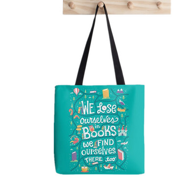 2021. gada pircēju bibliotēkas iepirkumu soma, apdrukāta soma, sieviešu Harajuku pircēja rokassomiņa, meitene plecu iepirkumu soma.