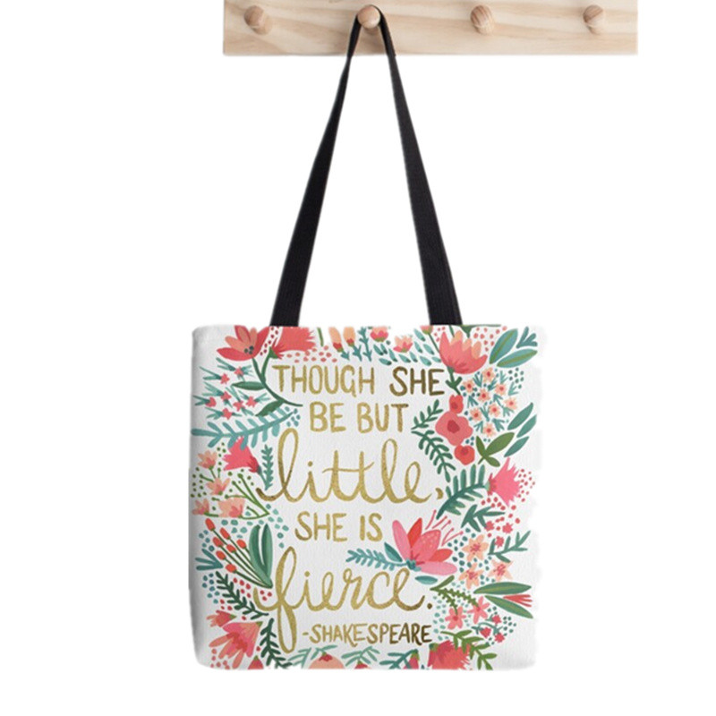 2021. gada pircēju bibliotēkas iepirkumu soma, apdrukāta soma, sieviešu Harajuku pircēja rokassomiņa, meitene plecu iepirkumu soma.