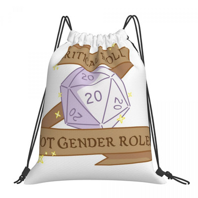 Roluri critice Nu Roluri de gen Genți cu șnur Rucsaci Genți de școală de călătorie Rucsac Geantă cu pantofi anime pentru copii