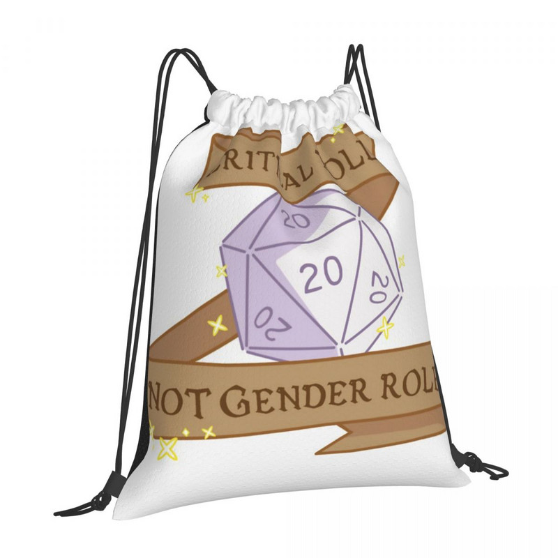 Roluri critice Nu Roluri de gen Genți cu șnur Rucsaci Genți de școală de călătorie Rucsac Geantă cu pantofi anime pentru copii