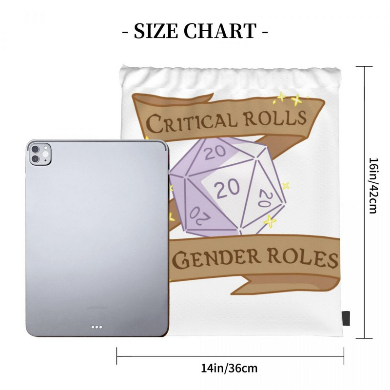 Roluri critice Nu Roluri de gen Genți cu șnur Rucsaci Genți de școală de călătorie Rucsac Geantă cu pantofi anime pentru copii