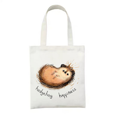 Korejske mačke sa slatkim printom, nova harajuku torba velikog kapaciteta, platnene vintage crtići Ulzzang Ins Sweet College Chic torbe na rame