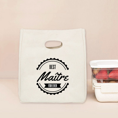 Paldies MistreTeacher pusdienu maisa dzesētājs, pārnēsājams, siltumizolēts pārtikas trauks pusdienu kaste Gada beigu skolotāja dāvana