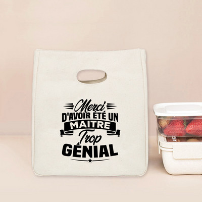 Paldies MistreTeacher pusdienu maisa dzesētājs, pārnēsājams, siltumizolēts pārtikas trauks pusdienu kaste Gada beigu skolotāja dāvana