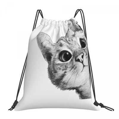 Τσάντες ύπουλες γάτες με κορδόνια Σακίδια πλάτης Σχολική τσάντα Προσαρμοσμένη τσάντα Τσάντες για κορίτσια Τσάντα παπουτσιών για παιδιά