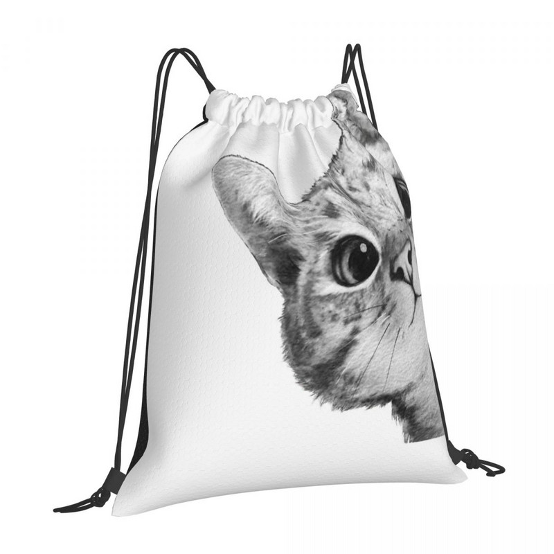 Sneaky Cat Torbe s uzicom Ruksaci Školska torba Prilagođena torba Torbe za djevojčice Torba za cipele za djecu