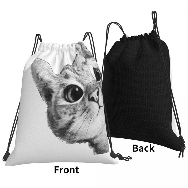 Sneaky Cat Torbe s uzicom Ruksaci Školska torba Prilagođena torba Torbe za djevojčice Torba za cipele za djecu