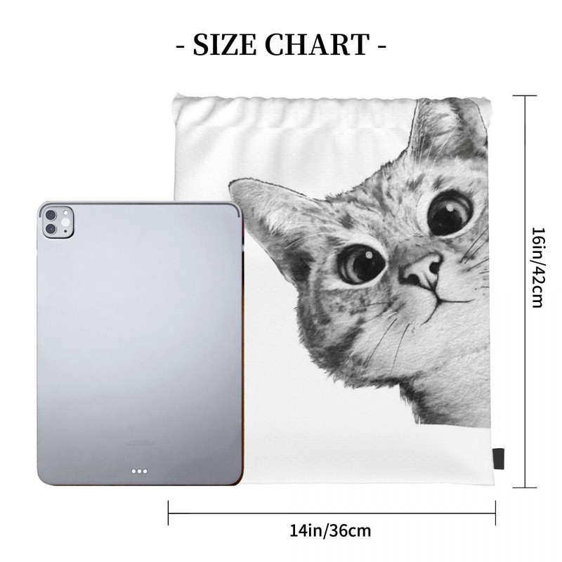 Sneaky Cat Torbe s uzicom Ruksaci Školska torba Prilagođena torba Torbe za djevojčice Torba za cipele za djecu