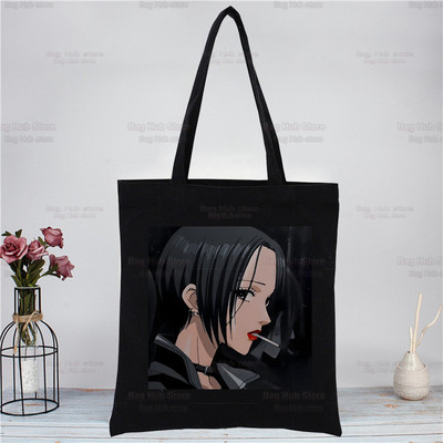 Nana Osaki Ιαπωνικά Anime Manga Shopper Τσάντα Καμβά Tote Τσάντες ώμου BLAST Τσάντα αγορών Μαύρες υφασμάτινες τσάντες φιλικές προς το περιβάλλον