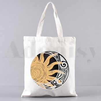 Shadow and Bone Fine Make Me Your Villain Handbags Τσάντες ώμου Casual Shopping Girls Handbag Γυναικεία Κομψή τσάντα από καμβά