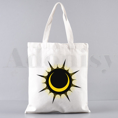 Shadow and Bone Fine Padaryk mane savo piktadariu Rankinės Pečių krepšiai Kasdieniai apsipirkinėjimo rankinės Merginoms Elegantiškas drobinis krepšys