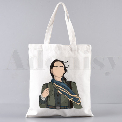 Shadow and Bone Fine Padaryk mane savo piktadariu Rankinės Pečių krepšiai Kasdieniai apsipirkinėjimo rankinės Merginoms Elegantiškas drobinis krepšys