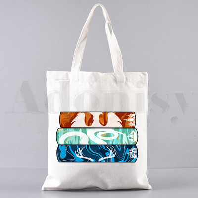 Shadow and Bone Fine Padaryk mane savo piktadariu Rankinės Pečių krepšiai Kasdieniai apsipirkinėjimo rankinės Merginoms Elegantiškas drobinis krepšys