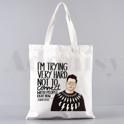 Shadow and Bone Fine Padaryk mane savo piktadariu Rankinės Pečių krepšiai Kasdieniai apsipirkinėjimo rankinės Merginoms Elegantiškas drobinis krepšys