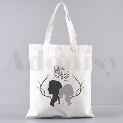 Shadow and Bone Fine Padaryk mane savo piktadariu Rankinės Pečių krepšiai Kasdieniai apsipirkinėjimo rankinės Merginoms Elegantiškas drobinis krepšys