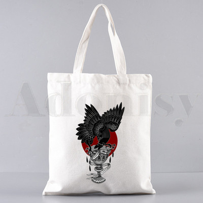 Shadow and Bone Fine Padaryk mane savo piktadariu Rankinės Pečių krepšiai Kasdieniai apsipirkinėjimo rankinės Merginoms Elegantiškas drobinis krepšys