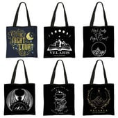 Acotar Velaris Shopper Bags Night Court Ženske torbe SJM City of Starlight Ručna torba Eko torbe za rame Ženska višekratna torba za kupnju