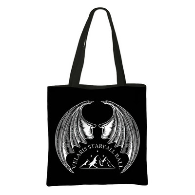 Acotar Velaris Shopper Bags Night Court Ženske torbe SJM City of Starlight Ručna torba Eko torbe za rame Ženska višekratna torba za kupnju