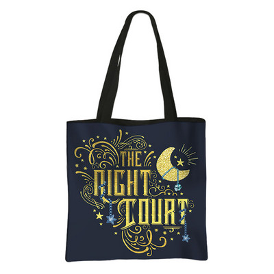 Acotar Velaris Shopper Bags Night Court Ženske torbe SJM City of Starlight Ručna torba Eko torbe za rame Ženska višekratna torba za kupnju