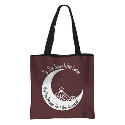 Acotar Velaris Shopper Bags Night Court Ženske torbe SJM City of Starlight Ručna torba Eko torbe za rame Ženska višekratna torba za kupnju