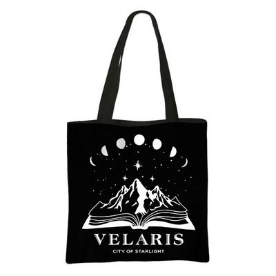 Acotar Velaris Shopper Bags Night Court Ženske torbe SJM City of Starlight Ručna torba Eko torbe za rame Ženska višekratna torba za kupnju