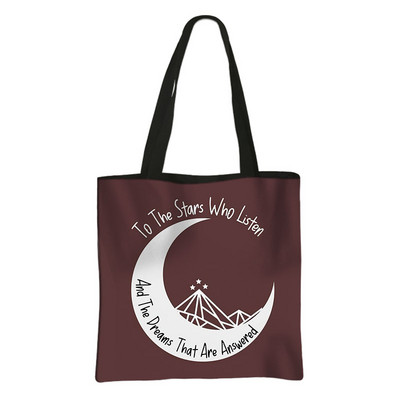 Acotar Velaris Shopper Bags Night Court Ženske torbe SJM City of Starlight Ručna torba Eko torbe za rame Ženska višekratna torba za kupnju