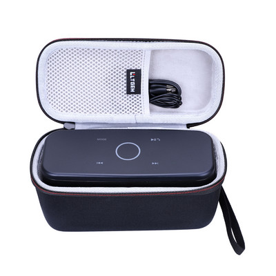 LTGEM EVA cietais futrālis DOSS SoundBox Plus pārnēsājamam bezvadu Bluetooth skaļrunim Bezvadu skaļrunis tālrunim, planšetdatoram, televizoram un citiem