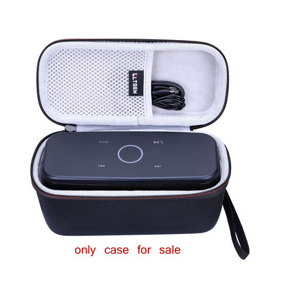 LTGEM EVA kietas dėklas, skirtas DOSS SoundBox Plus nešiojamam belaidžiam Bluetooth garsiakalbiui Belaidis garsiakalbis telefonui, planšetiniam kompiuteriui, televizoriui ir kt.