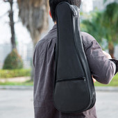 21/23/26 collu Ukulele soma Pārnēsājama triecienizturīga polsterēta rāvējslēdzēja kabatas ūdensnecaurlaidīgs koncertu futrālis Ukulele mini ģitāras mugursoma XA902M