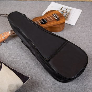 Φορητή τσάντα Ukulele 21/23/26 ιντσών, αντικραδασμικές τσέπες με επένδυση με φερμουάρ Αδιάβροχη θήκη Gig Case Ukulele Mini Guitar Backpack XA902M