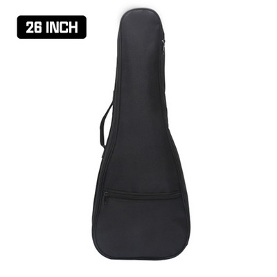 21/23/26 collu Ukulele soma Pārnēsājama triecienizturīga polsterēta rāvējslēdzēja kabatas ūdensnecaurlaidīgs koncertu futrālis Ukulele mini ģitāras mugursoma XA902M