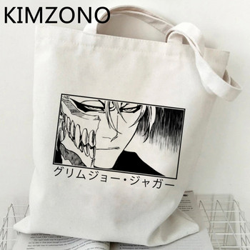 Zaraki Kenpachi Bleach Ichigo τσάντα για ψώνια οικολογική τσάντα shopper τσάντα από γιούτα βαμβακερή τσάντα boodschappentas bolsa compra reciclaje custom