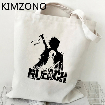 Zaraki Kenpachi Bleach Ichigo pirkinių krepšys eco shopper rankinė džiuto krepšys medvilninis maišelis boodschappentas bolsa compra reciclaje custom