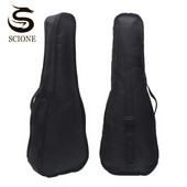 21/23/26 inča Ukulele torbe za gitaru Jednostavna torbica za gitaru s jednim remenom za rame Crna navlaka za ukulele XA262M
